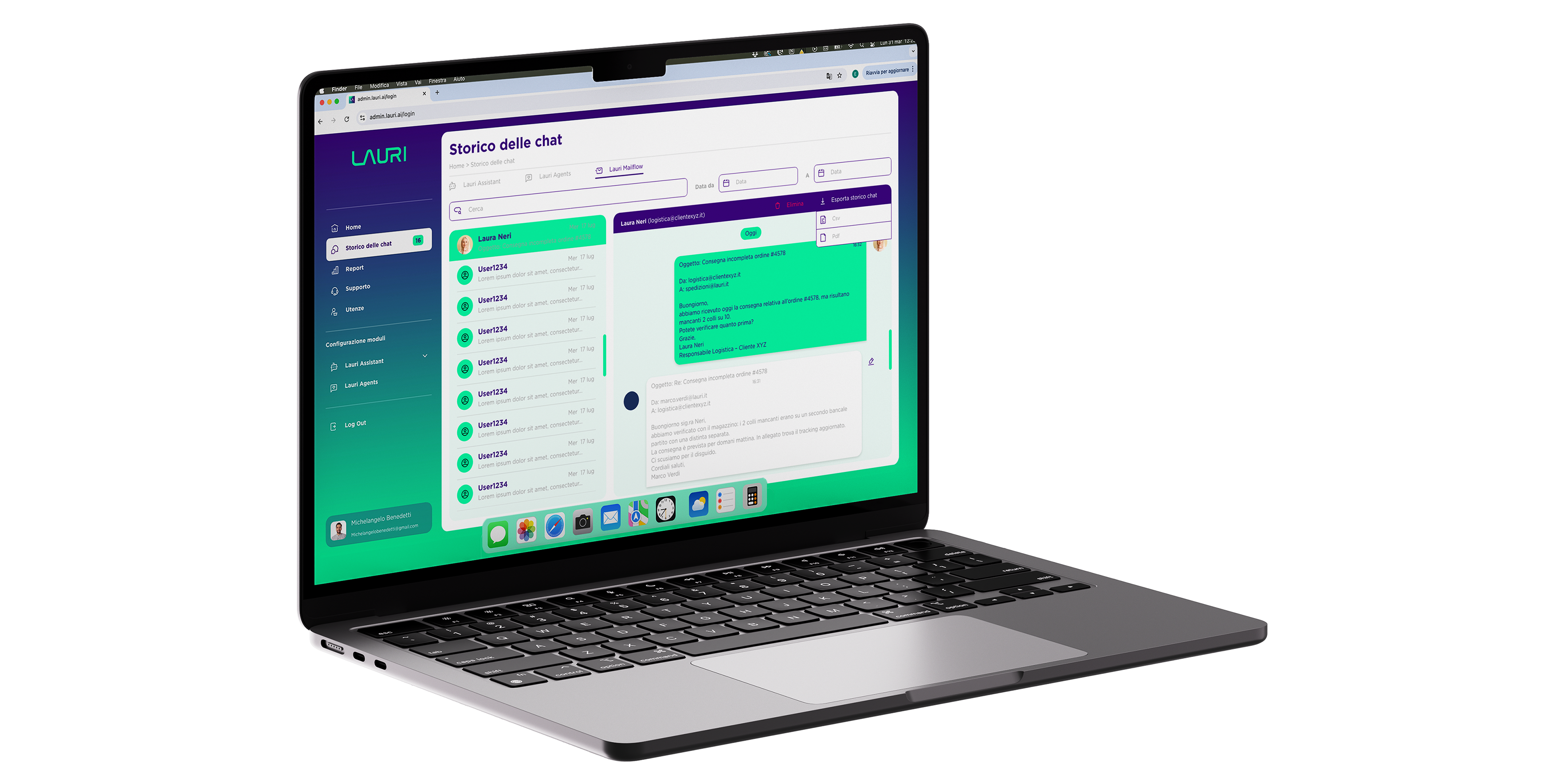 Dashboard Settings